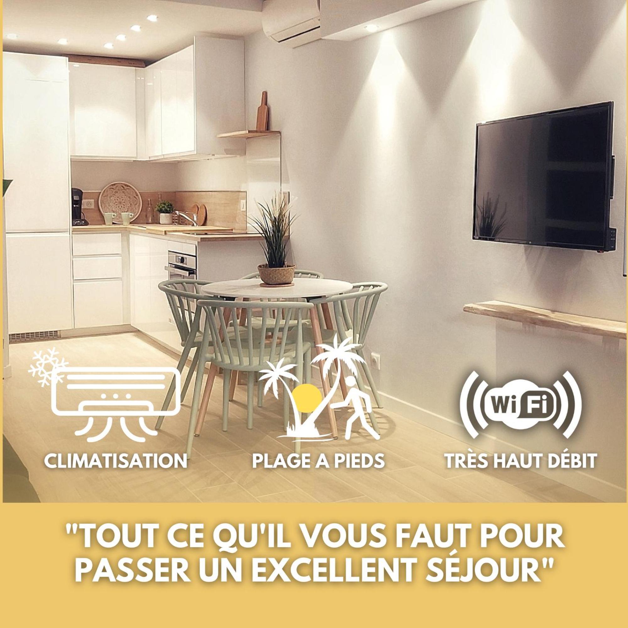 150m de la plage, appartement tout équipé Saint-Raphaël Exterior foto